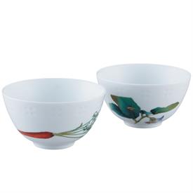 -TWO RICE BOWLS, 4.5"                                                                                                                       
