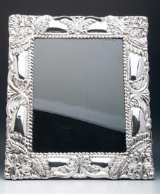 8-1/2" BY 11" STERLING SILVER FRAME MADE IN PORTUGAL OR SPAIN CONDITION IS AN 8.5 0F 10                                                     