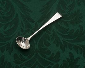 GEORGIAN MASTER SALT SPOON STERLING SILVER MADE IN ENGLAND EARLY 19TH CENTURY                                                               