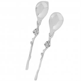 -FIGURAL BRANCH SERVING SET. INCLUDES TWO 13.75" LONG SERVERS                                                                               