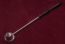 .GORHAM #760 STERLING CANDLE SNUFFER WITH BLACK EBONY HANDLE 9-3/4" LONG                                                                    