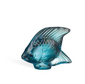 -,FISH, TURQUOISE LUSTER. H1.77"/L2.09"/W1.14"                                                                                              
