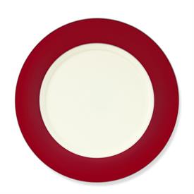 _COLORBURST RED & PLATINUM DINNER PLATE, NEW FROM DISPLAY. MSRP $67.00                                                                      
