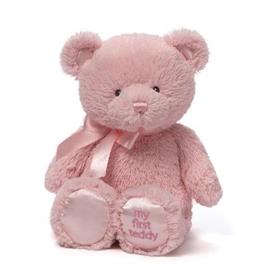 -PINK MY FIRST TEDDY 18"                                                                                                                    