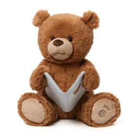 -ANIMATED STORYTIME CUB. 15" PLUSH BEAR THAT READS A HUMOROUS VERSION OF THE 'THREE BEARS' FOLKTALE.                                        