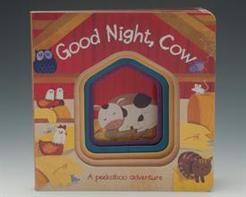 _GOOD NIGHT COW CUT OUT BOARD BOOK.                                                                                                         