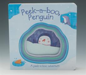 _PEEK-A-BOO PENGUIN CUTOUT BOARD BOOK                                                                                                       