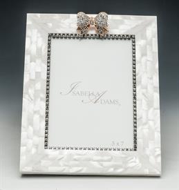 -,5X7" CLEAR BOW FRAME WITH MOTHER OF PEARL INLAY                                                                                           