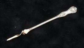 ,BUTTER PICK STERLING SILVER MADE BY DOMINICK & HAFF, "CHARLES II" PATTERN, CIRCA 1894                                                      