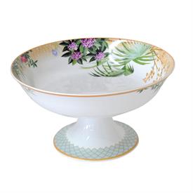 _,LARGE FOOTED COUPE DISH. 5" TALL, 9.4" WIDE                                                                                               