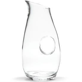 -PIERCED PITCHER. 48 OZ. CAPACITY, 11" TALL. HAND WASH. BREAKAGE REPLACEMENT AVAILABLE. MSRP  $86.00                                        