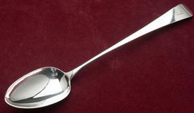 STUFFING OR BASTING SPOON STERLING SILVER MADE IN LONDON YEAR 1814 BY PETER AND WILLIAM BATEMAN CONTAINS 4.10 TROY OUNCES 12.5" LONG        