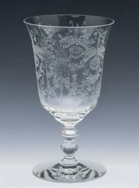 _:HEISEY ORCHID 6" LOW WATER GOBLET                                                                                                         
