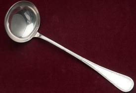 SOUP LADLE EUROPEAN SILVER PLATE  CONDITION IS A 5 OUT OF 10                                                                                
