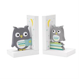 _SET OF 2 OWL BOOKENDS                                                                                                                      