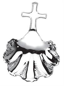 ,_CONDAL BAPTISMAL SHELL 925 STERLING SILVER MADE IN SPAIN BY CUNILL STERLING SILVER 5.5"                                                   