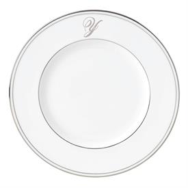 _'Y' IN SCRIPT, 9.4" ACCENT PLATE                                                                                                           