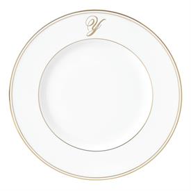_,'Y' IN SCRIPT, 9.4" ACCENT PLATE                                                                                                          