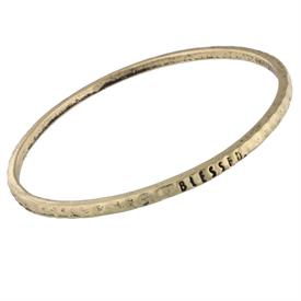 -BLESSED GOLD MANTRA BANGLE                                                                                                                 