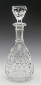 ,CORDIAL DECANTER. 10 5/8" TALL                                                                                                             