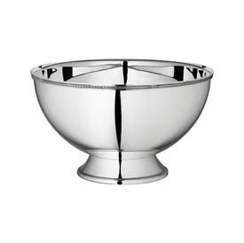 -PUNCH BOWL. SILVER PLATED. 41 CM WIDE, 25 CM TALL.                                                                                         