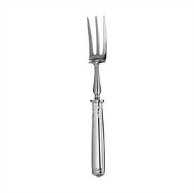 -CARVING FORK. SILVER PLATED. 28 CM LONG.                                                                                                   