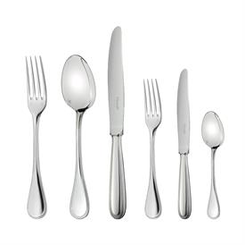 -36-PIECE FLATWARE SET WITH CHEST. SILVER PLATED. SERVICE FOR 6.                                                                            