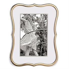 -GOLD 4X6" FRAME. 8.25" TALL, 6.25" WIDE. GOLDPLATED ZINC ALLOY. BREAKAGE REPLACEMENT AVAILABLE.                                            