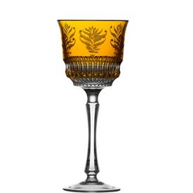 -AMBER WATER GOBLET                                                                                                                         