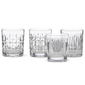 _SET OF 4 DOUBLE OLD FASHIONED GLASSES                                                                                                      