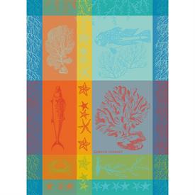 -,GRANDE MAREE KITCHEN TOWEL. 22"X30". 100% COTTON. MADE IN FRANCE.                                                                         