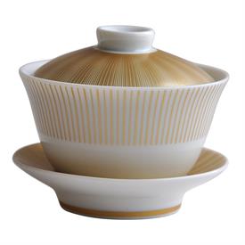 -COVERED/CHINESE CUP & SAUCER                                                                                                               