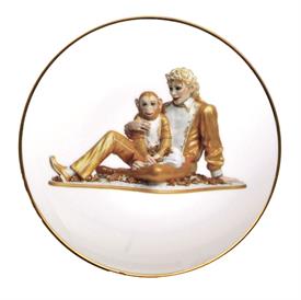 -SET OF 6 BREAD & BUTTER PLATES. DESIGNED BY JEFF KOONS                                                                                     