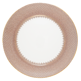 -,BROWN SERVICE PLATE, 12"                                                                                                                  