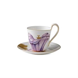 -CUP & SAUCER, MORNING GLORY                                                                                                                