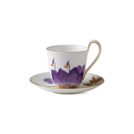 -CUP & SAUCER, PANSY                                                                                                                        