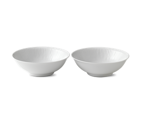 -PAIR OF CEREAL BOWLS                                                                                                                       