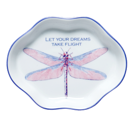 -DRAGONFLY RING TRAY. 4.5" WIDE                                                                                                             