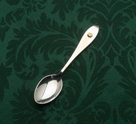GOLD NUGGET SPOON STERLING SILVER 4.75" LONG                                                                                                