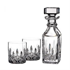 -TUMBLER & SQUARE DECANTER SET. INCLUDES 2 5 OUNCE TUMBLERS & 1 15.5 OUNCE DECANTER                                                         