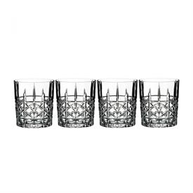 -SET OF 4 DOUBLE OLD FASHIONED GLASSES                                                                                                      