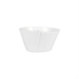 -WHITE STACKING BERRY BOWL. 5" WIDE                                                                                                         