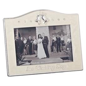_,4X6" WEDDING BELLS FRAME IN IVORY                                                                                                         