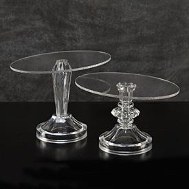 -2 PIECE ACRYLIC DISPLAY STANDS, 8" WIDE                                                                                                    