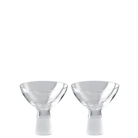 -CHAMPAGNE SAUCER PAIR                                                                                                                      
