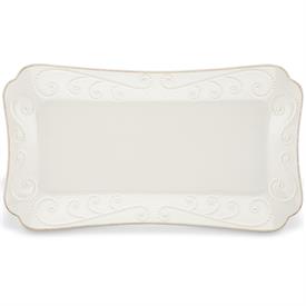 -HORS D'OEUVRES TRAY. 13.5" LONG. MICROWAVE & DISHWASHER SAFE. MSRP $86.00                                                                  