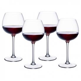 -SET OF 4 FULL BODIED RED WINE GLASSES, 8.25"                                                                                               