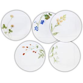 -SET OF 5 PLATES. 6" WIDE                                                                                                                   