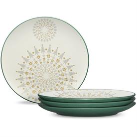 -SET OF 4 HOLIDAY ACCENT PLATES                                                                                                             
