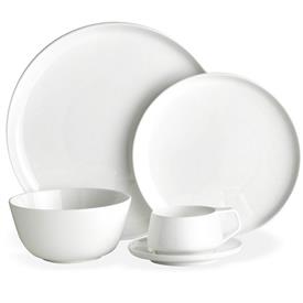 -20 PIECE SET. INCLUDES 4 DINNER PLATES, 4 BREAD PLATES, 4 ALL PURPOSE BOWLS, 4 CUPS, & 4 SAUCERS                                           